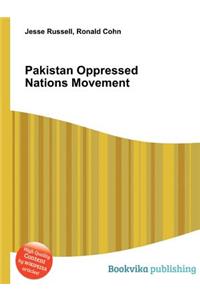 Pakistan Oppressed Nations Movement