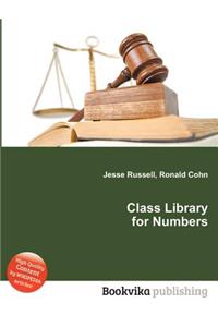 Class Library for Numbers