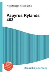Papyrus Rylands 463