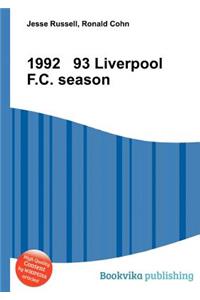 1992 93 Liverpool F.C. Season