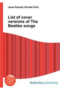 List of Cover Versions of the Beatles Songs