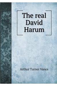 The Real David Harum