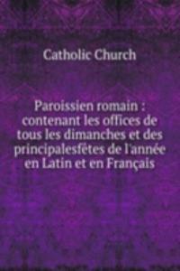 Paroissien romain