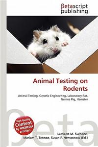 Animal Testing on Rodents