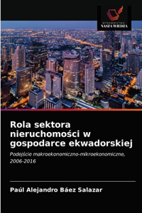 Rola sektora nieruchomości w gospodarce ekwadorskiej