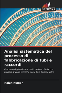 Analisi sistematica del processo di fabbricazione di tubi e raccordi