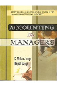 Accounting for Managers