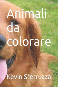 Animali da colorare