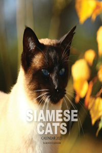 Siamese Cats Calendar 2021