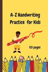 A-Z Handwriting Practice for Kids