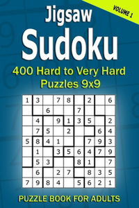 Jigsaw Sudoku Puzzle Book for Adults