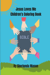 Jesus Loves Me Children's Coloring Book
