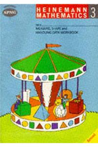 Heinemann Maths 3: Workbook 3 Measure,Shape & Handling Data Workbook (8 pack)