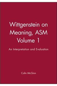 Wittgenstein on Meaning V1