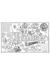 Illinois Symbols & Facts Funsheet - Pack of 30
