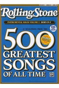 Selections from Rolling Stone Magazine's 500 Greatest Songs of All Time (Instrumental Solos), Vol 2