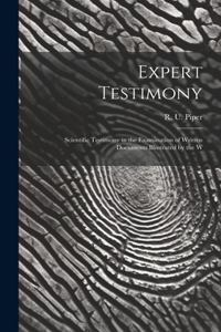 Expert Testimony