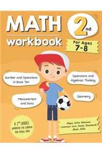 Math Workbook Grade 2 (Ages 7-8)