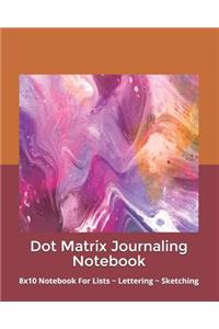 Dot Matrix Journaling Notebook