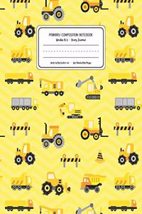 Primary Composition Notebook Grades K-2 Story Journal