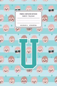 Primary Composition Notebook Grades K-2 Story Journal U