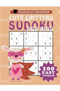 Cute Critters Sudoku For Kids