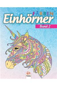 Einhörner färben 2