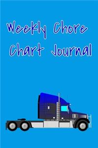 Weekly Chore Chart Journal