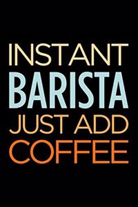 Instant Barista Just Add Coffee