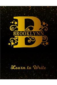 Brooklynn Learn to Write