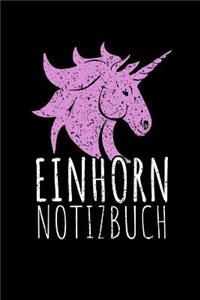 Einhorn Notizbuch
