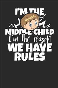 I'm the Middle Child I'm the Reason we have Rules