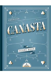 American Canasta Score Book