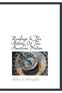 Readings In The History Of The American Nation