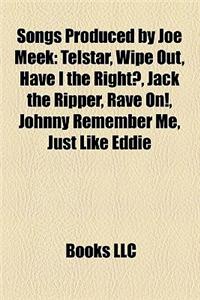 Songs Produced by Joe Meek