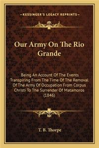 Our Army On The Rio Grande