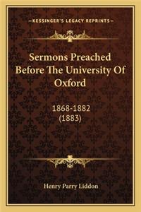 Sermons Preached Before the University of Oxford
