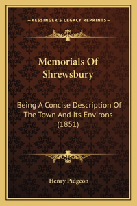 Memorials of Shrewsbury