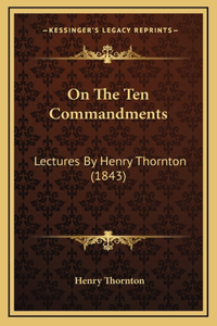 On the Ten Commandments