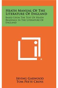 Heath Manual of the Literature of England
