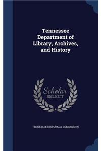 Tennessee Department of Library, Archives, and History