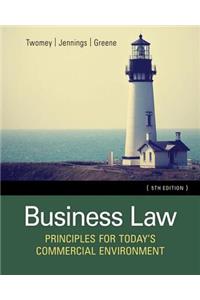 Mindtap Business Law, 1 Term (6 Months) Printed Access Card for Twomey/Jennings/Greene's Business Law: Principles for Today's Commercial Environment, 5th