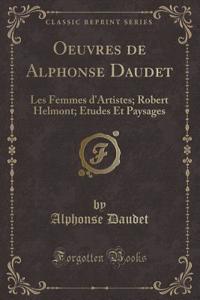 Oeuvres de Alphonse Daudet