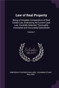 Law of Real Property