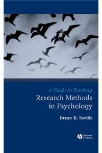 A Guide to Teaching Research Methods in Psychology