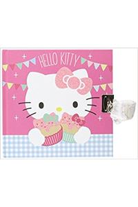 Hello Kitty Tea Party Lockable Journal