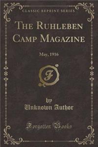 The Ruhleben Camp Magazine