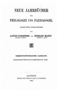 Neue Jahrbücher für Philologie und Paedogogik