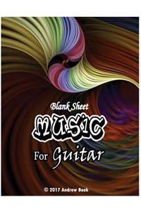 Blank Sheet Music For Guitar