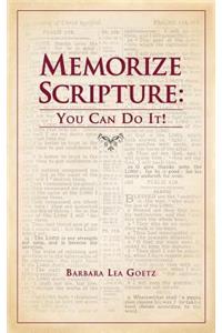 Memorize Scripture